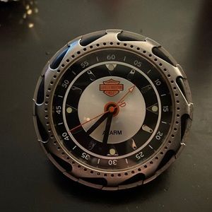 Harley Davidson desk clock and alarm ⏰